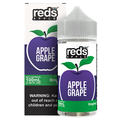7Daze Reds Apple 100ml BestStrawberry Vape juice 14 Flavors
