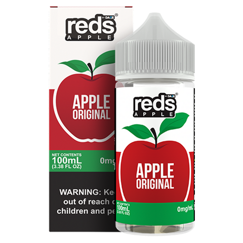 7Daze Reds Apple 100ml BestStrawberry Vape juice 14 Flavors