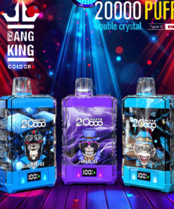 Bang King Double Crystal 20000 Puffs Vape 20K Disposable Vape Pen E Cigarette Prefilled 25ml 650mAh
