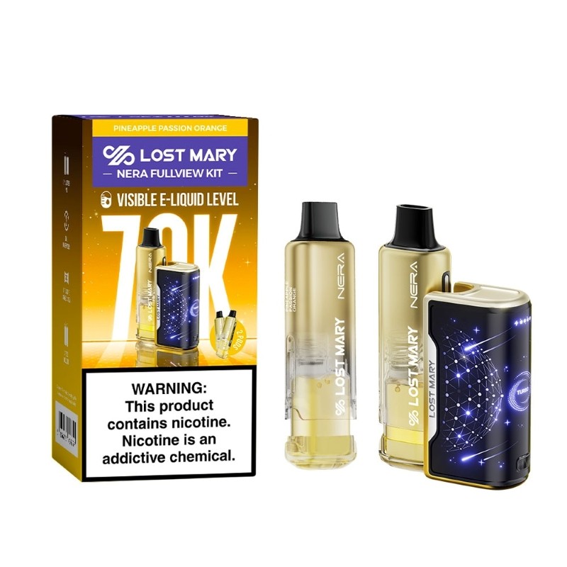Lost Mary Nera Fullview 70K Disposable Vape Kit 24ml 5%