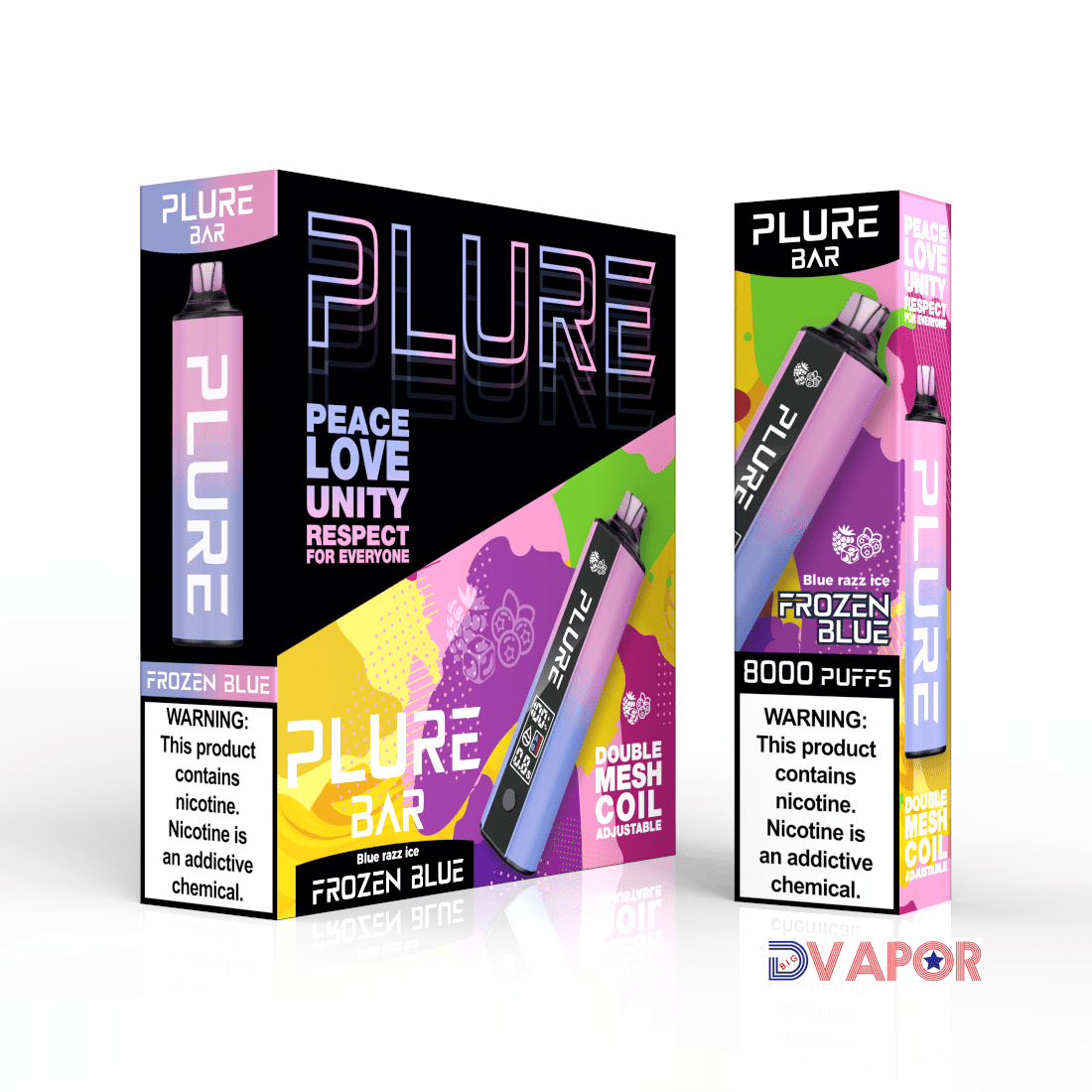 Clearance (NON REFUNDABLE) Plure Bar 8000 Puff Vape
