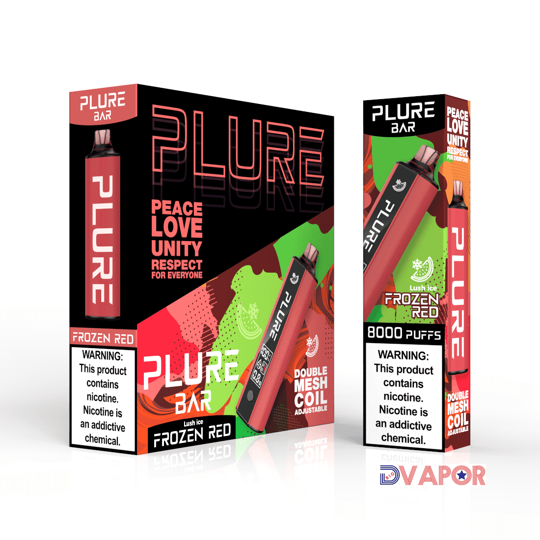 Clearance (NON REFUNDABLE) Plure Bar 8000 Puff Vape