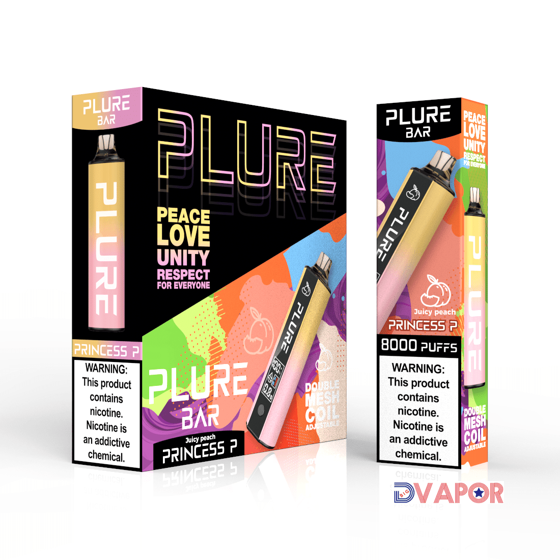 Clearance (NON REFUNDABLE) Plure Bar 8000 Puff Vape