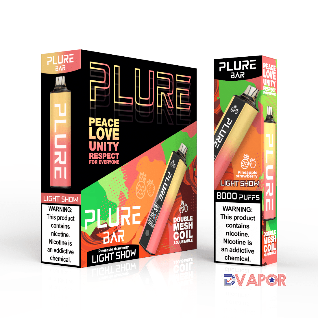 Clearance (NON REFUNDABLE) Plure Bar 8000 Puff Vape