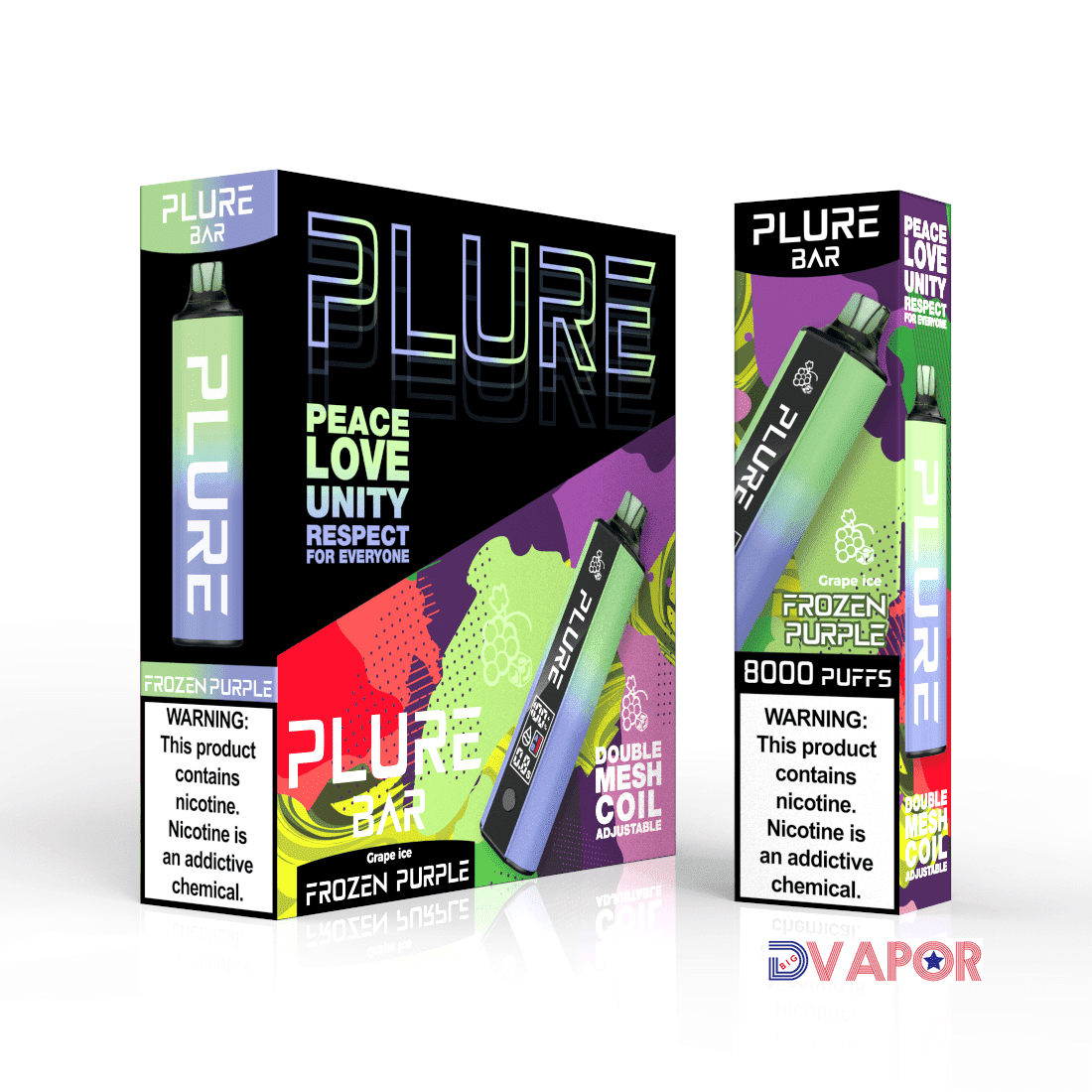 Clearance (NON REFUNDABLE) Plure Bar 8000 Puff Vape