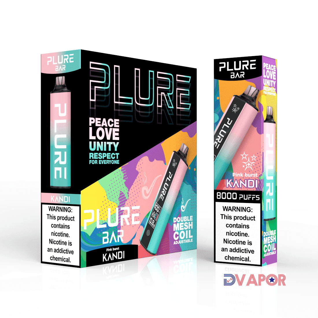 Clearance (NON REFUNDABLE) Plure Bar 8000 Puff Vape