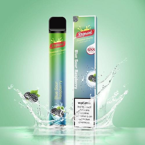 Reymont Disposable Vape Pod Device 688 Puffs 2 ml 20 mg-2ml E-liquid, Multiple Nicotine 11 Flavors
