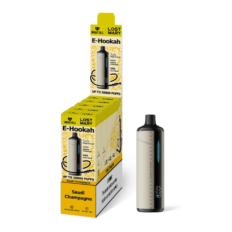 Lost Mary E-hookah X Urban Tale 26000 Disposable Vape 0.6%