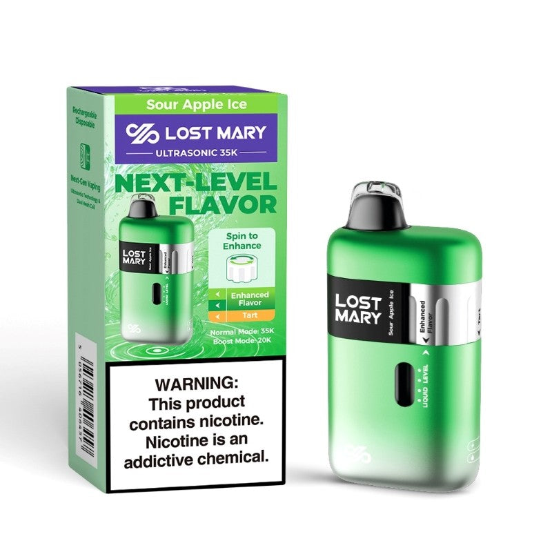 Lost Mary Ultrasonic 35K Disposable Vape 20ml 5% (35000 Puffs)