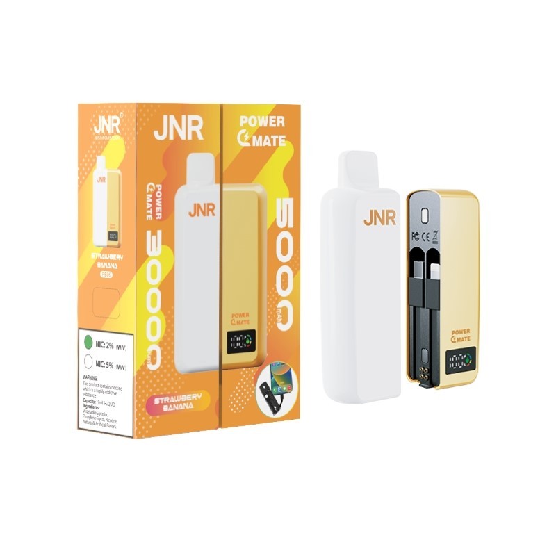 JNR PowerMate 30K Disposable Vape 19ml 5%