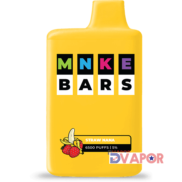 CLEARANCE (Non-Refundable) MNKE Bar 16ml 6500 Puff 5% Rechargeable Disposable Vape