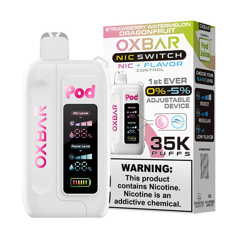 OXBAR X Pod Juice Nic Switch 35K Disposable Vape 5%