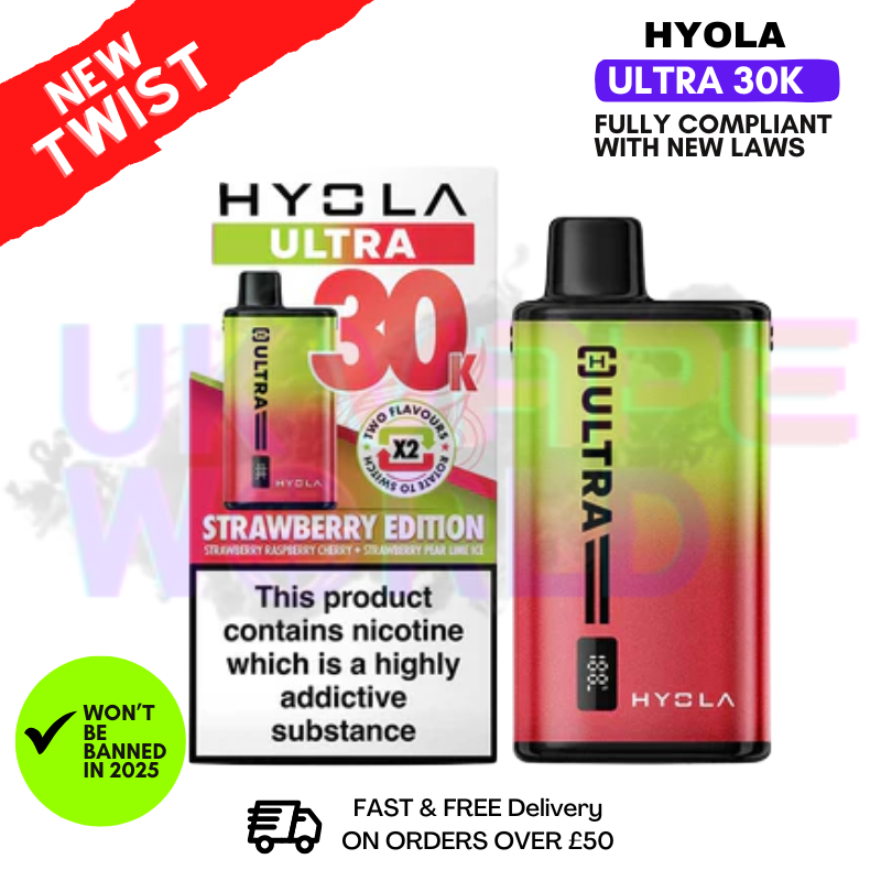 Hyola Ultra 30000 Puff 30K Bar Twist Pod Kit