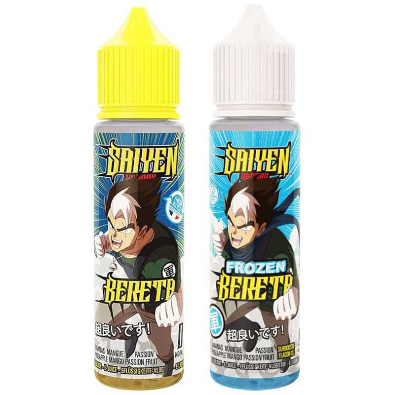 SWOKE Saiyen Vapors Bereta - E-liquide 50ml 3 Flavors