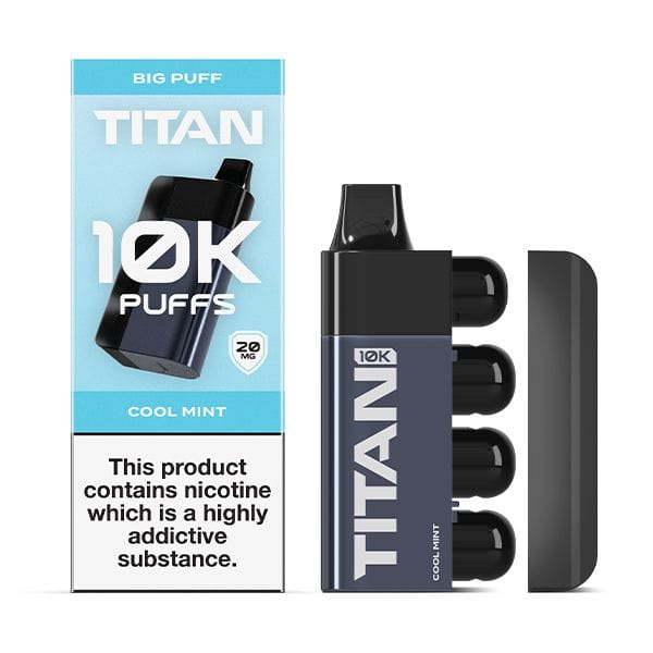 Titan 10k Disposable Vape 10,000 puffs , 1000mAh 18 Flavors