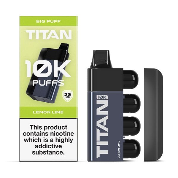 Titan 10k Disposable Vape 10,000 puffs , 1000mAh 18 Flavors