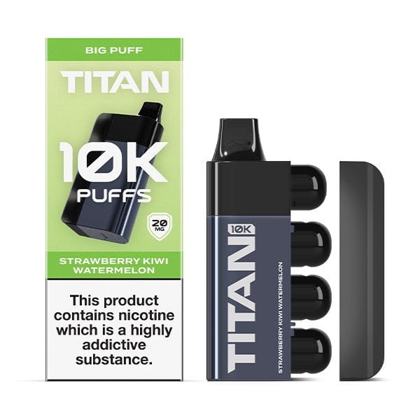Titan 10k Disposable Vape 10,000 puffs , 1000mAh 18 Flavors