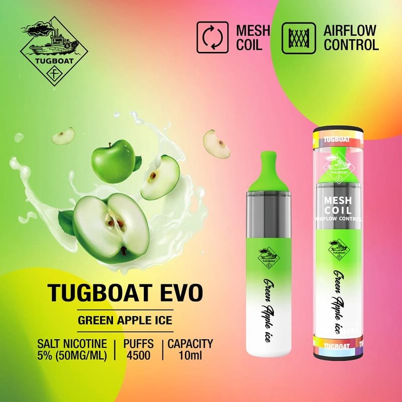 Tugboat EVO Disposable Vape 4500puffs