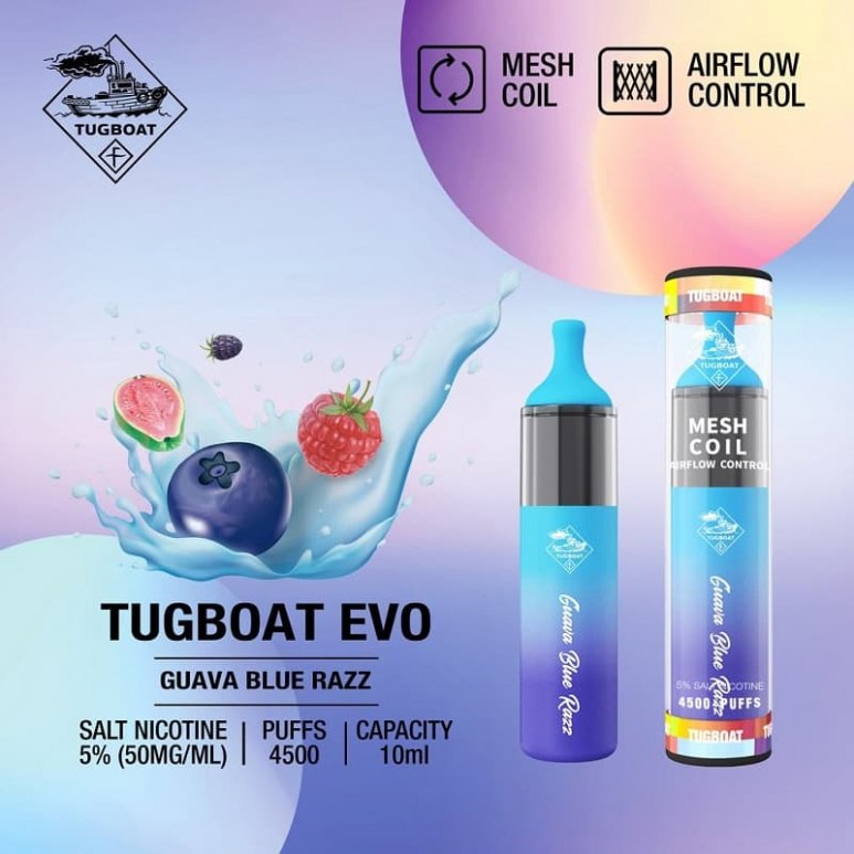 Tugboat EVO Disposable Vape 4500puffs