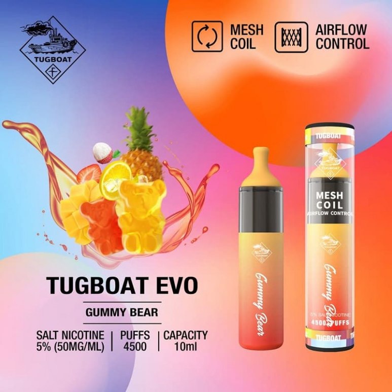 Tugboat EVO Disposable Vape 4500puffs