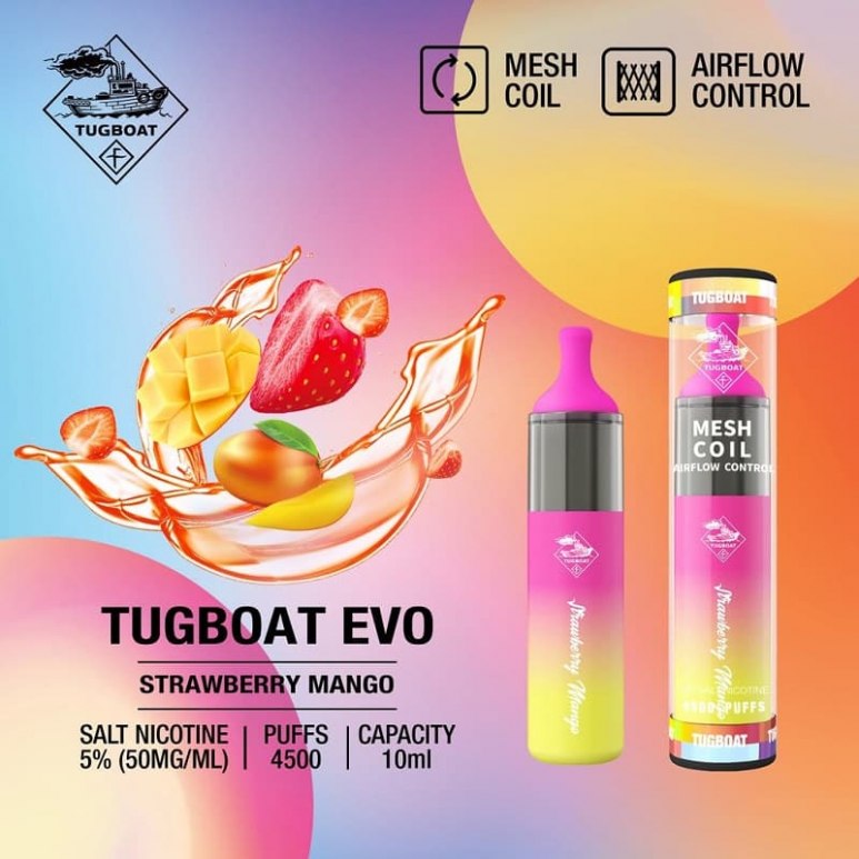 Tugboat EVO Disposable Vape 4500puffs