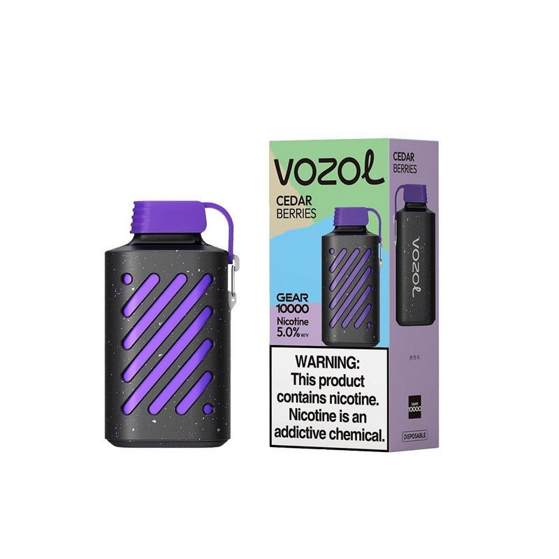 Vozol Gear 10000 Vape Kit-500mAh Battery, Multiple Nicotine 15 Flavors