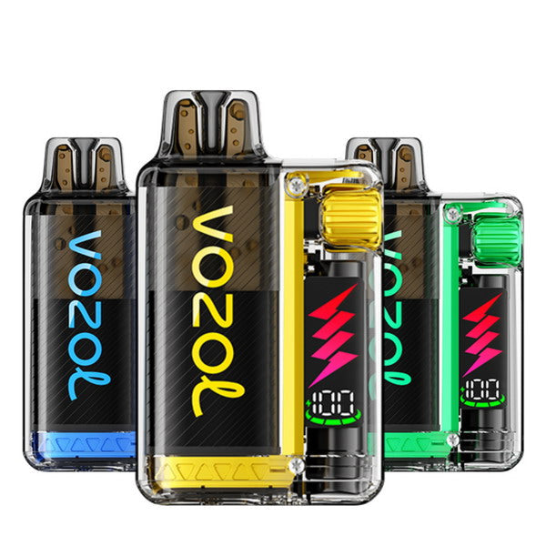 Vozol Vista Plug 10K Vape Kit-650mAh Battery, 12ml E-liquid, Multiple Nicotine 18 Flavors