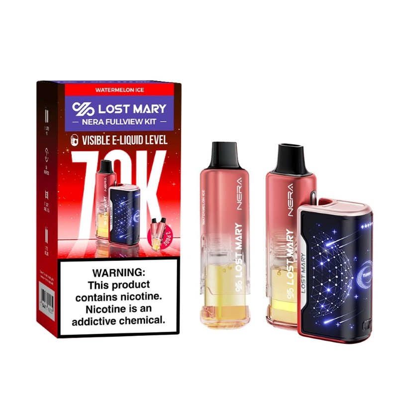 Lost Mary Nera Fullview 70K Disposable Vape Kit 24ml 5%