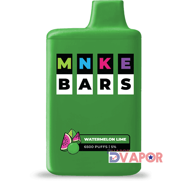 CLEARANCE (Non-Refundable) MNKE Bar 16ml 6500 Puff 5% Rechargeable Disposable Vape