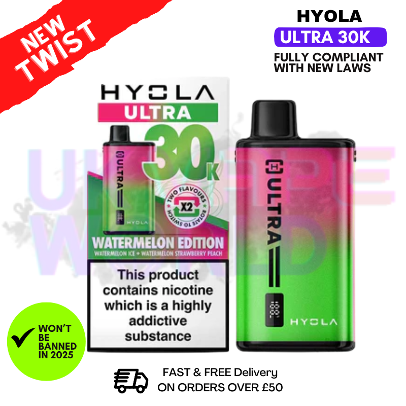 Hyola Ultra 30000 Puff 30K Bar Twist Pod Kit