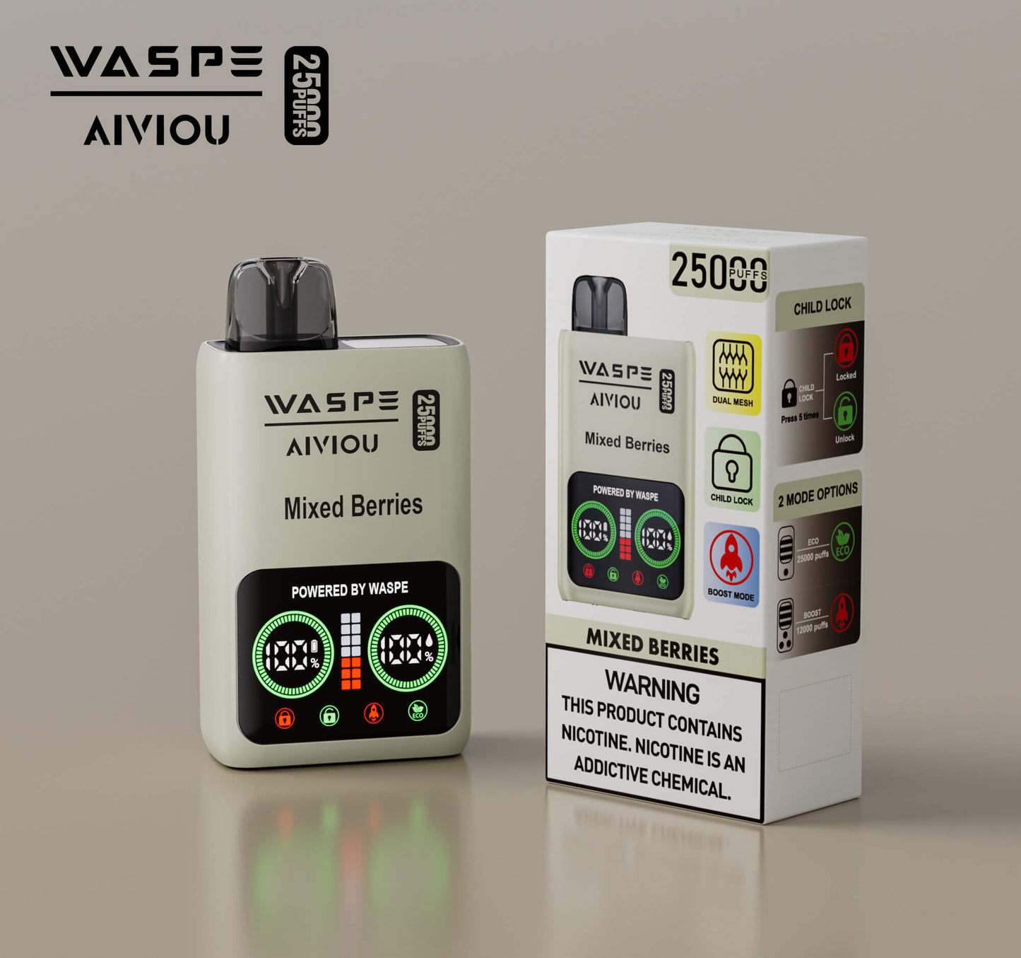 WASPE 25000 Puffs Disposable Vape Wholesale