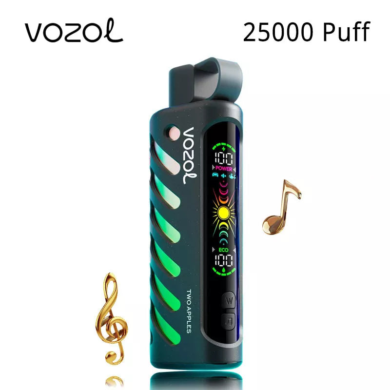 Vozol Gear Shisha 25000 Puffs Disposable Vape 25k Puff 25ml E-liquid 1000mAh  Battery 30 flavors Wholesale Price