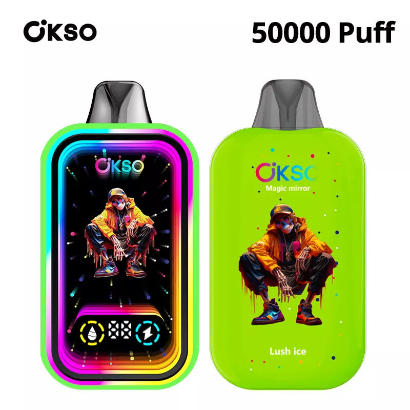 OKSO Magic Mirro 50000 Puffs 50k Vape 10 Flavors List Good Price