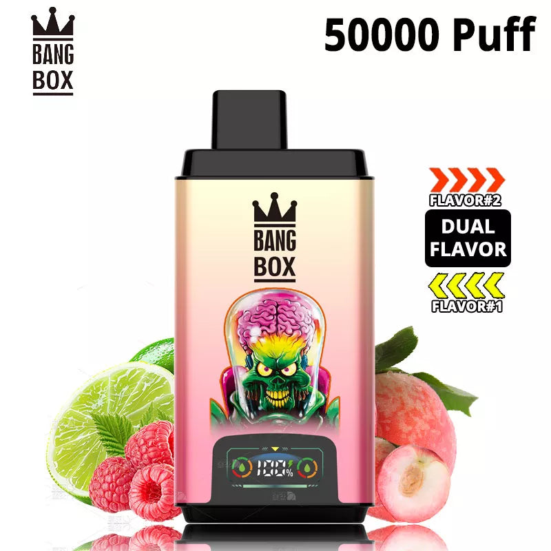Bang Box 50000 Puffs 50K Dual Flavors Disposable Vape 12 Flavors