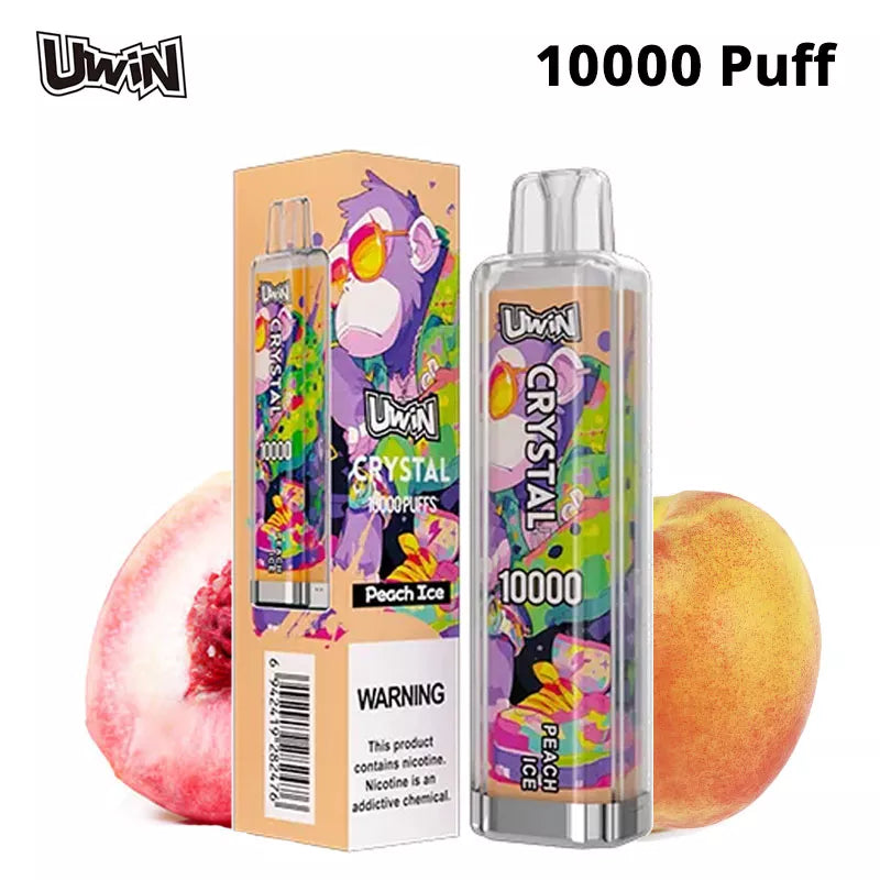 Uwin Crystal 1000 Flavors 0% 2% 5% Free Fast Delivery00 Puffs 3