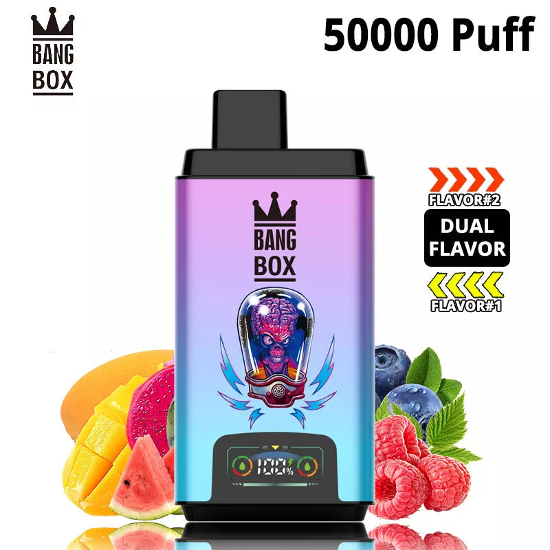 Bang Box 50000 Puffs 50K Dual Flavors Disposable Vape 12 Flavors