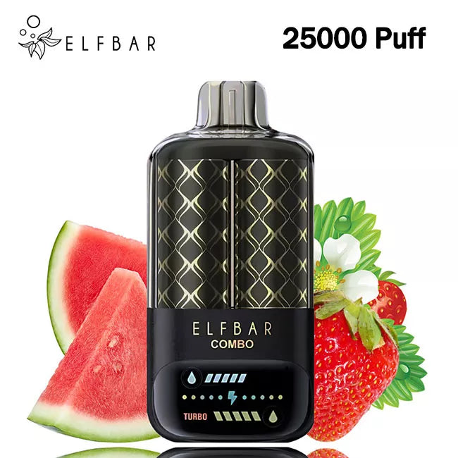 Elf Bar Combo 25000 Puffs 25k Disposable Vape 2 Pods