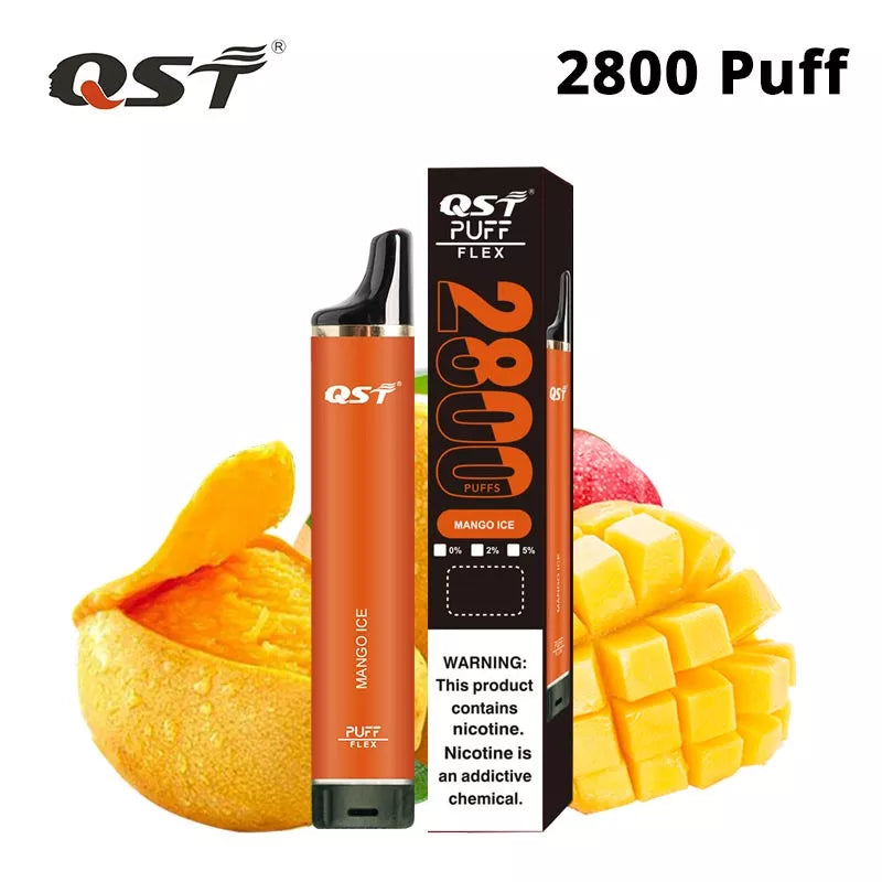 QST Puff Flex 2800 Vape Pirce Original Manufacturer Free Shipping Italy Spain