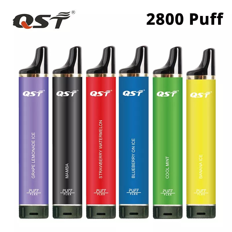 QST Puff Flex 2800 Vape Pirce Original Manufacturer Free Shipping Italy Spain