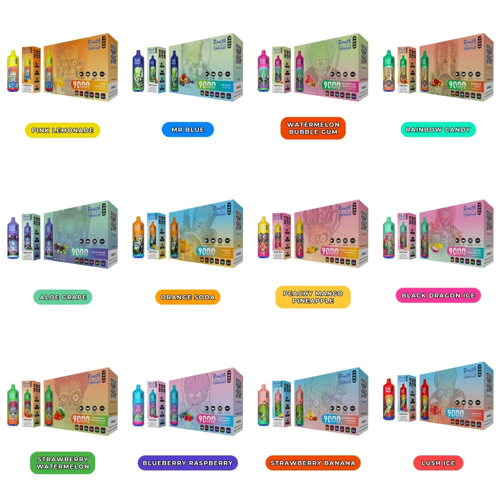 RandM Tornado 9000 Puffs Disposable Vape Wholesale