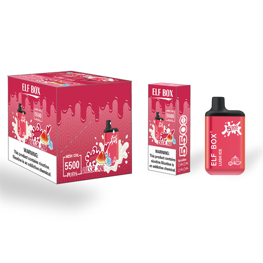 ELF BOX 5500 Puffs Disposable Vape Wholesale