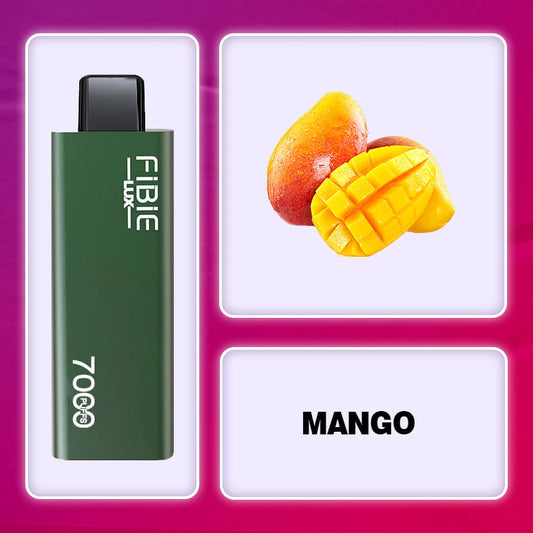 MANGO -FIBIE 7000 Puffs Disposable Vapor Wands(7000 PUFFS)