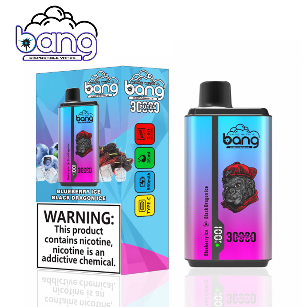 Bang Original 36000 Puffs Double Flavors Disposable Vape-550mAh Battery, 36ml E-liquid, Multiple Nicotine 12 Flavors