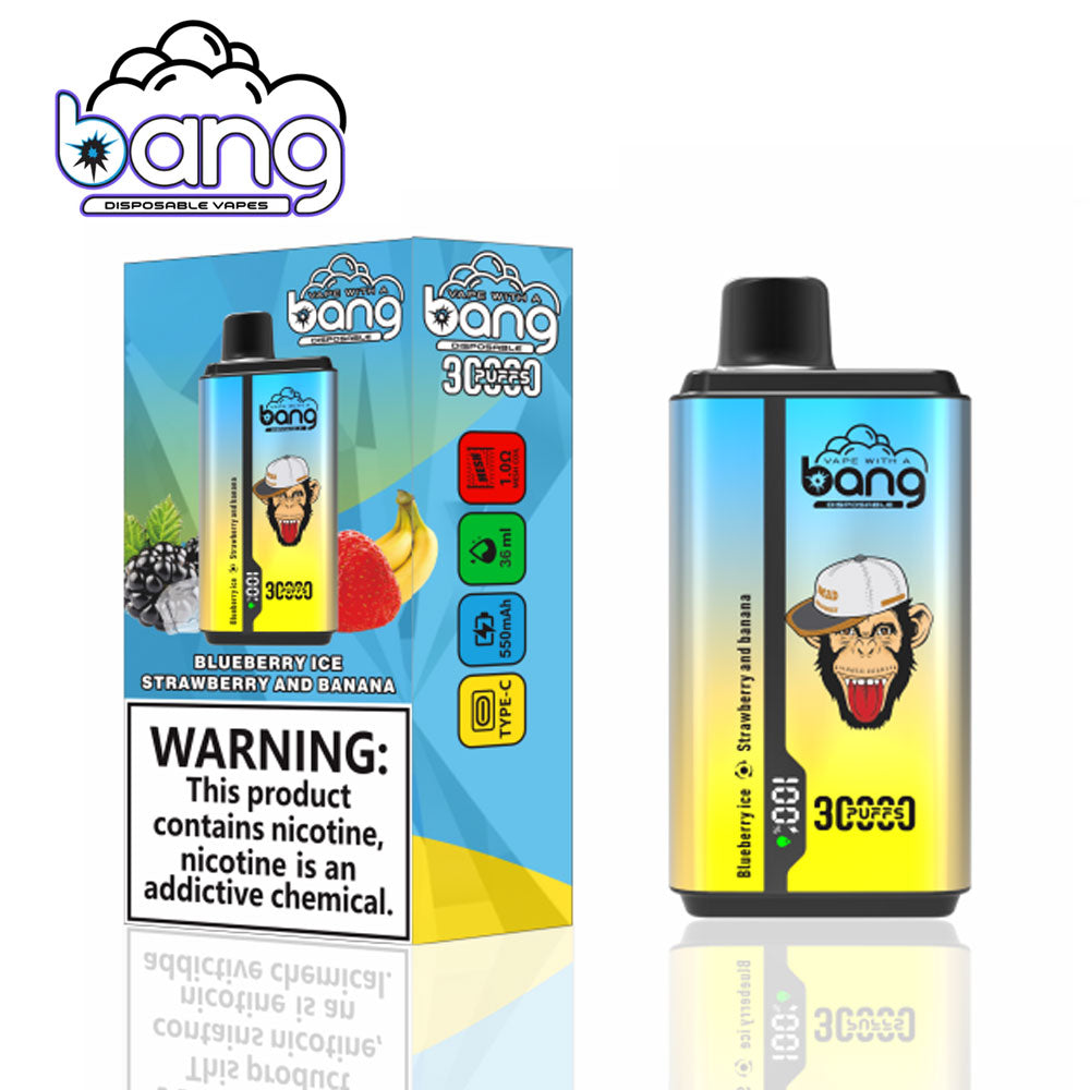 Bang Original 36000 Puffs Double Flavors Disposable Vape-550mAh Battery, 36ml E-liquid, Multiple Nicotine 12 Flavors