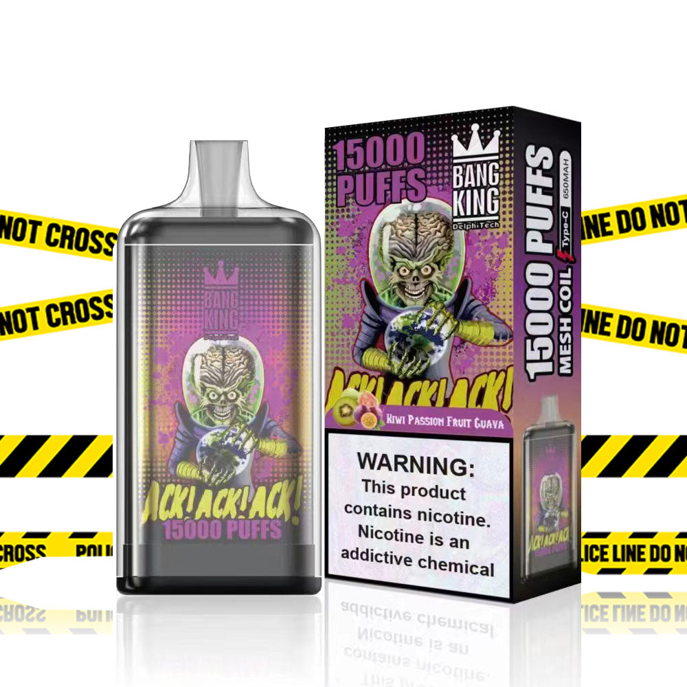 BANG KING Original 15k puffs 15000 vape 0% 2% 5%  free shipping France Germany-550mAh Battery, 25ml E-liquid, Multiple Nicotine 20 Flavors