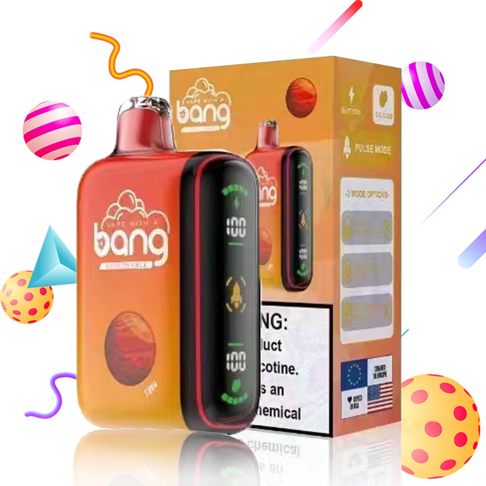 Bang 18000 puffs Vape box Digital Puff 18K Wholesale Price-650mAh Battery, 28ml E-liquid, Multiple Nicotine 12 Flavors