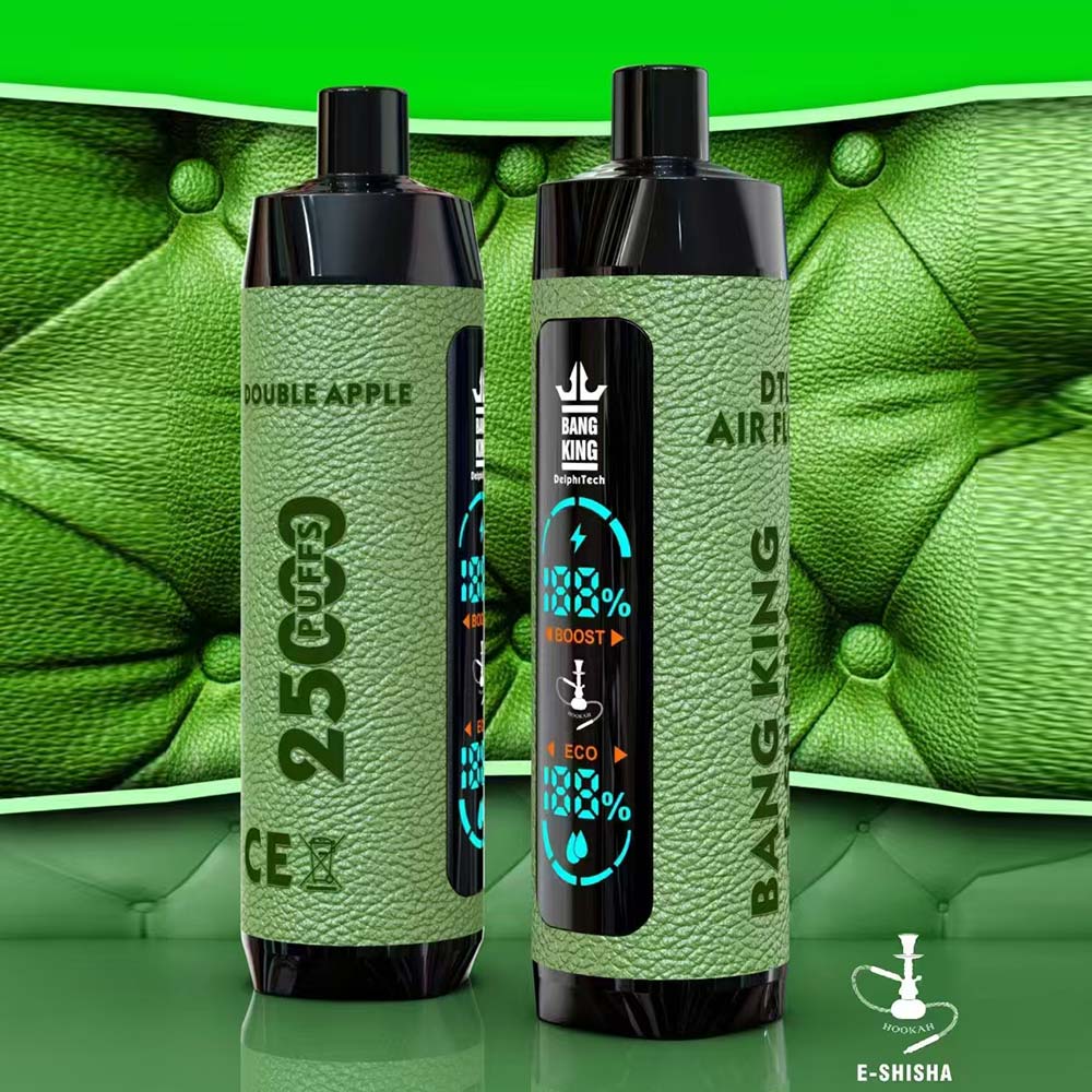 BANG KING Original 25000 puffs 25K Shisha Hookah Delphi Tech Al Fakher 8000 pro max disposable vape-650mAh Battery, 30ml E-liquid, Multiple Nicotine 12 Flavors