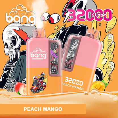 BangKing 32000 Puffs Smart Full Screen Turn Ice Wholesale Disposable Vape Puff 32k Prefilled Pod