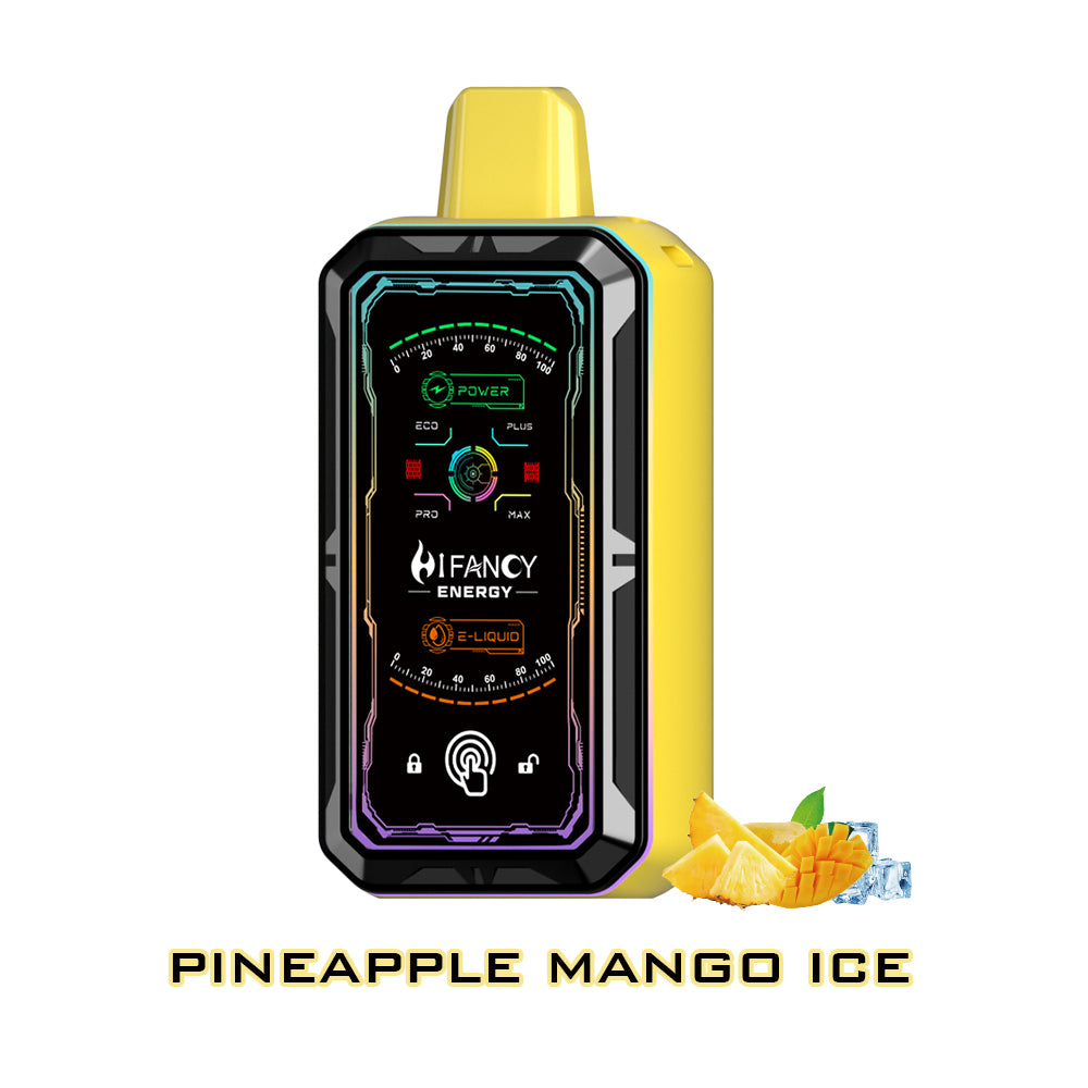 HIFANCY ENERGY 30000 Puffs Disposable Vape Wholesale 34ml E-liquid 2%/3%/5% Nicotine 800mah Battery