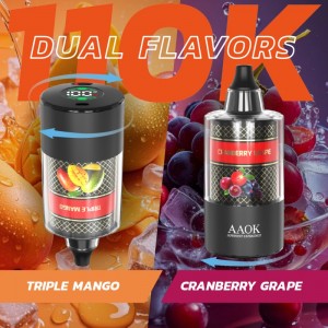 AAOK electronic hookah e shisha 110000 puffs 60ml pod system hookah vape